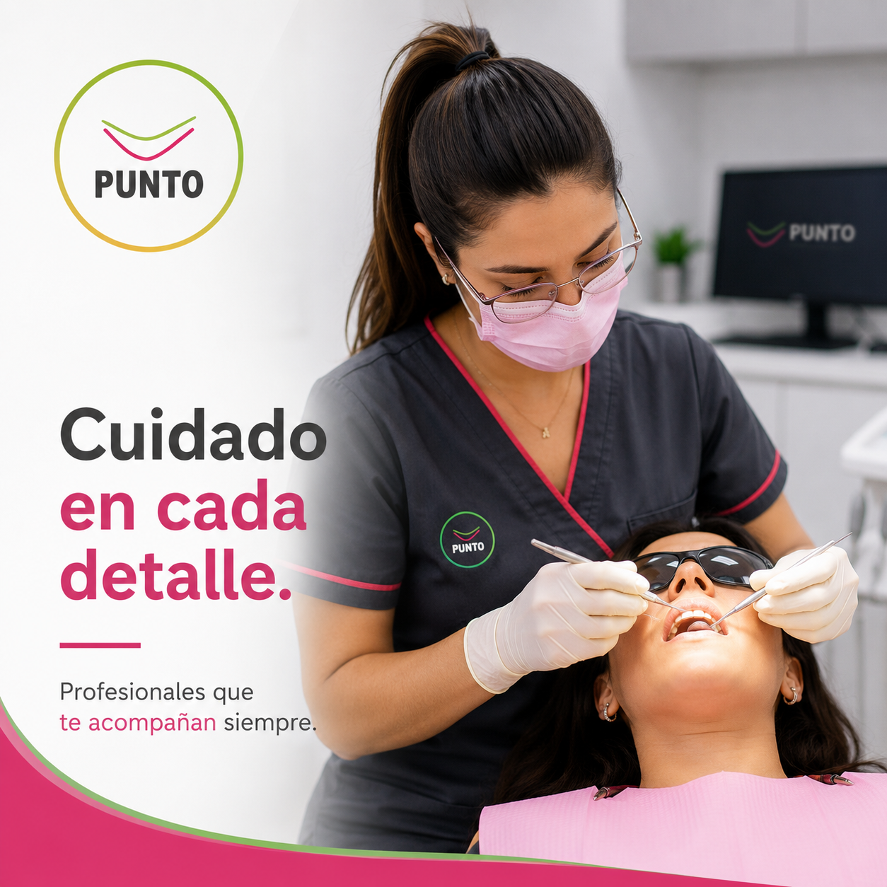 Cuidado en cada detalle - imagen ilustrativa de Punto Odontológico